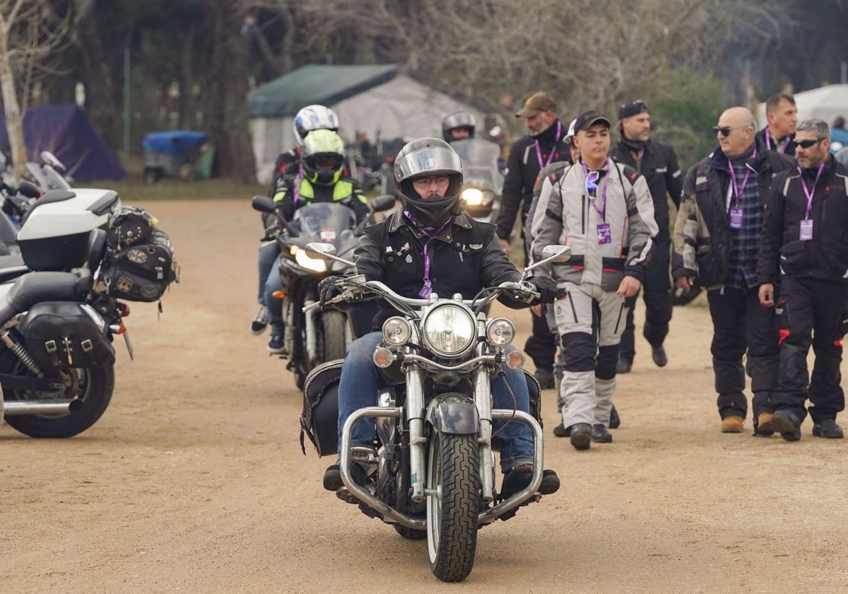 Aficionados a las motos en la última edición de Pingüinos