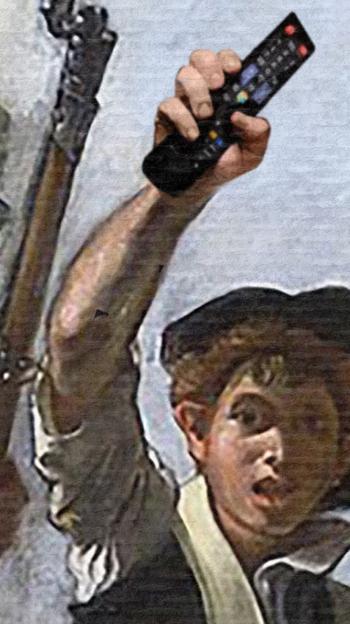 La libertad del mando a distancia