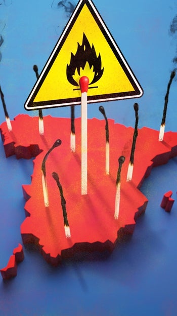 Todos (pero todos) contra el fuego