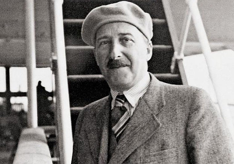 Stefan Zweig en el trasatlántico camino de Río de Janeiro