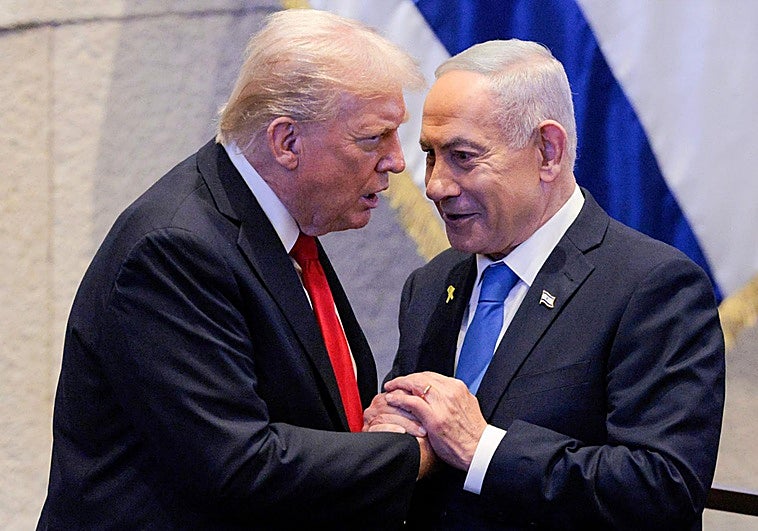 El presidente de EE UU y Benjamín Netanyahu