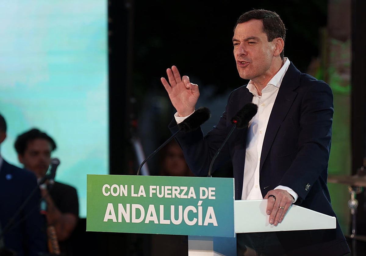 Andalucía prefiere seguir a la derecha
