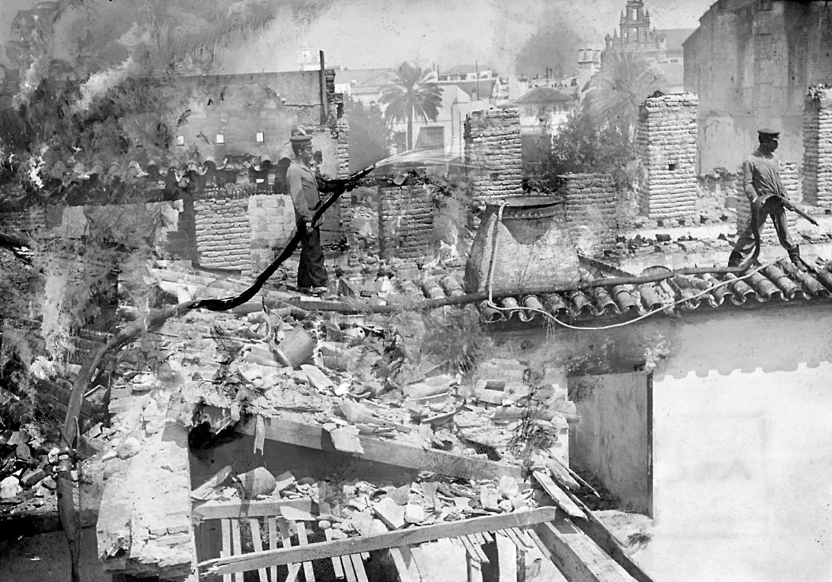 El incendio de Sevilla de hace 120 años que se comparó con el terremoto de San Francisco