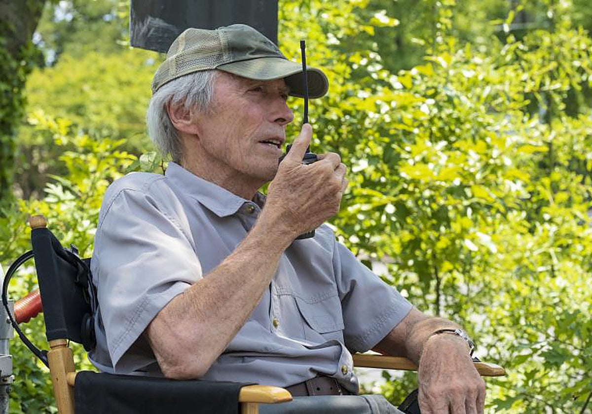 Clint Eastwood en el rodaje de «Richard Jewell»