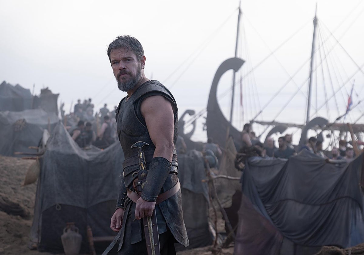 Matt Damon interpreta a Ulises en 'La Odisea', dirigida por Christopher Nolan.