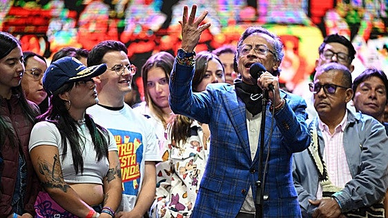La despedida de Petro