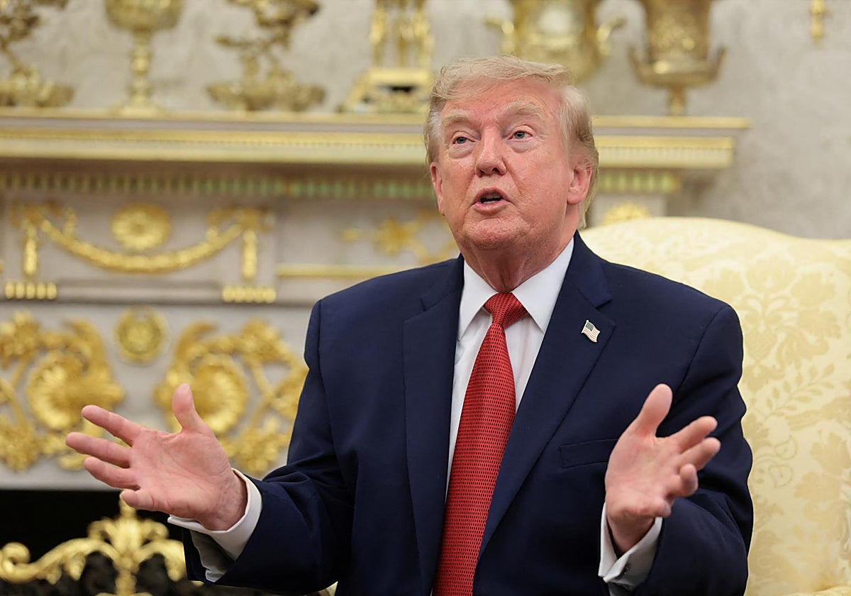 El presidente de EE.UU., Donald Trump.