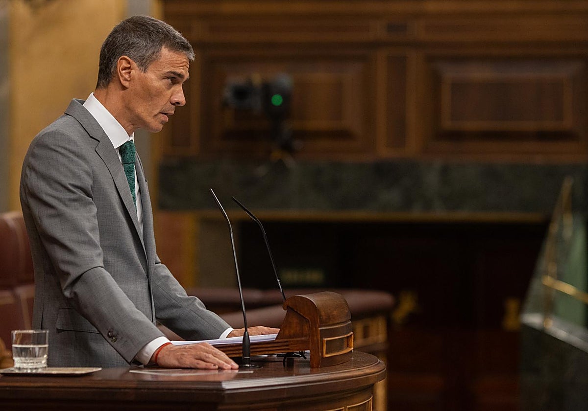 Pedro Sánchez comparece por la crisis migratoria de Ceuta en el Congreso de los Diputados
