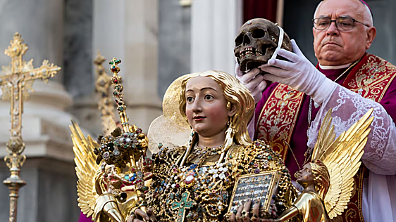 Besarte la noble calavera