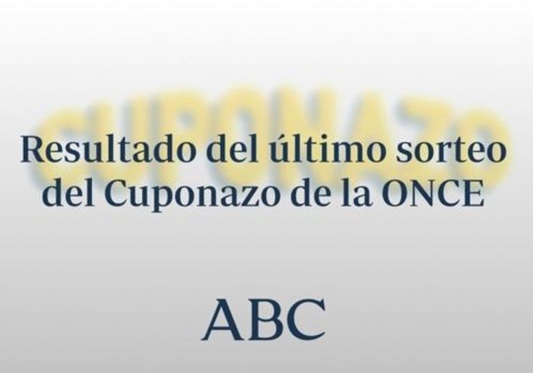 Comprobar resultados del Cuponazo de la ONCE de hoy viernes, 2 de diciembre de 2022