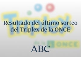 Triplex de la ONCE: Resultados de hoy domingo, 7 de mayo de 2023