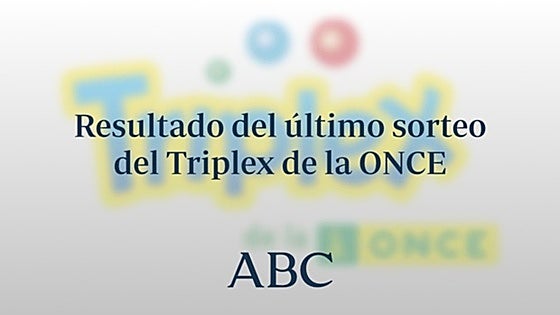 Triplex de la ONCE: Resultados de hoy miércoles, 16 de julio de 2025
