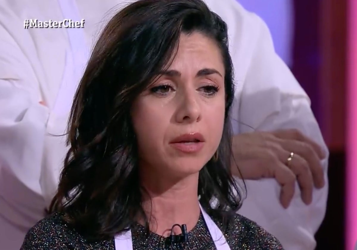 Claudia en la gala de 'Masterchef' del 16 de mayo