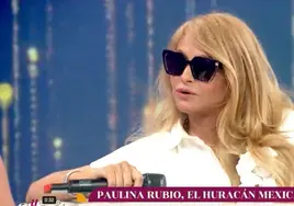 «He pasado un programa malísimo»: Sonsoles Ónega, al borde de los nervios con Paulina Rubio