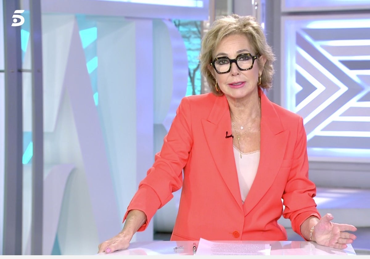 Ana Rosa Quintana ha regresado este miércoles 'El programa de Ana Rosa'.