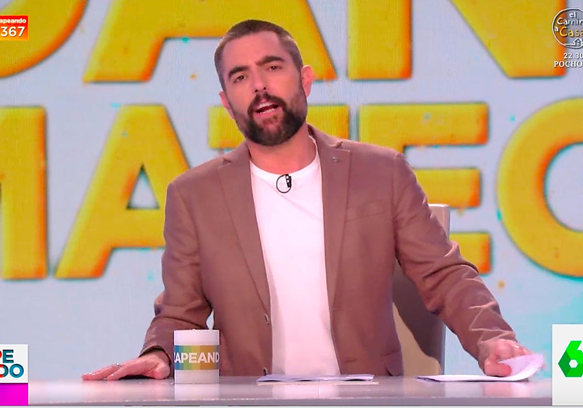 Dani Mateo ha vivido una tarde muy especial en 'Zapeando'.