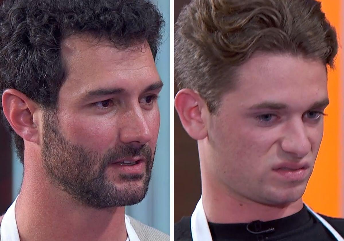 Eneko y Luca, en el programa 21 de 'Masterchef 11'