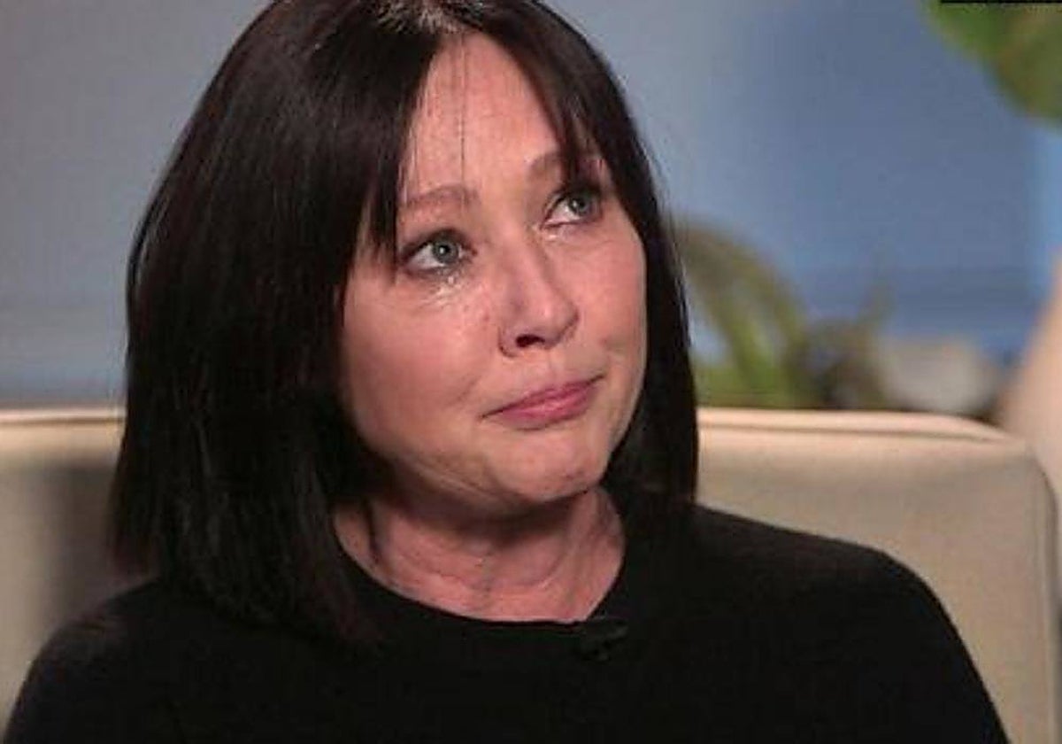 La actriz Shannen Doherty