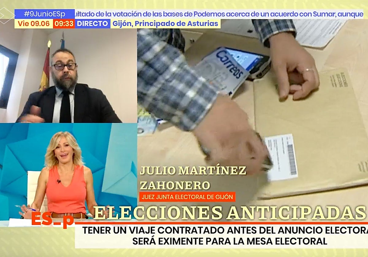 Susanna Griso se ha mostrado 'preocupada' por sus vacaciones en 'Espejo Público'.