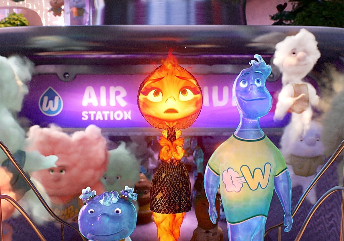 Así es &#039;Elemental&#039;, la última película de Pixar