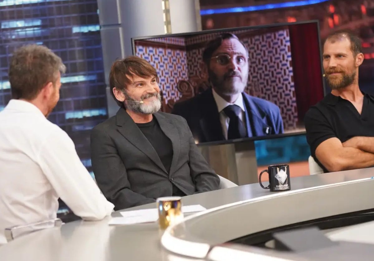 Fernando Tejero y José Manuel Poga en 'El Hormiguero'