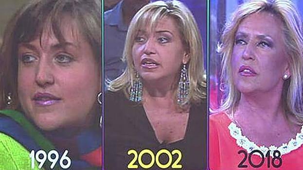 Lydia Lozano a lo largo de los años