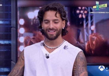 Maluma desvela en 'El Hormiguero' el secreto de su espectacular cambio físico