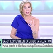 Ana Rosa Quintana explota contra Pedro Sánchez por la «derecha mediática»: «¡Qué c***... Ya estoy harta!»