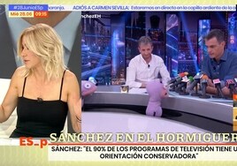 Susanna Griso defiende a Pablo Motos ante el 'feo' de Pedro Sánchez: «Así la entrevista se te pone cuesta arriba»