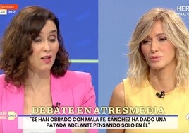 Ayuso descoloca a Susanna Griso con lo ocurrido en Madrid tras convocar Sánchez las elecciones
