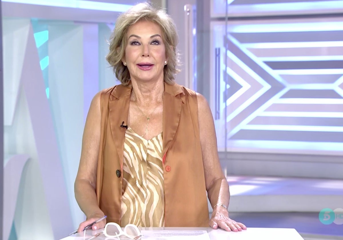 Ana Rosa Quintana ha regresado este miércoles a 'El programa de Ana Rosa'.