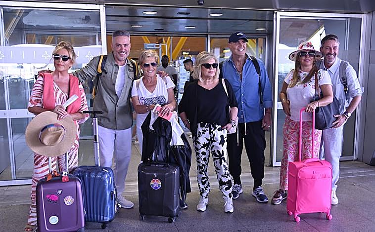 Imagen principal - Lydia Lozano, Kiko Hernández, Chelo García-Cortés, Terelu Campos, Kiko Matamoros, Belén Esteban y David Valldeperas