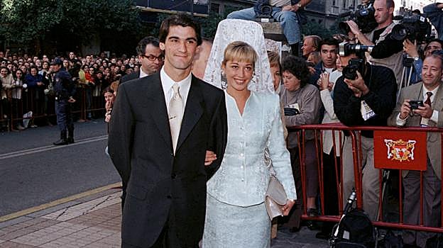 Belén Esteban y Jesulín de Ubrique en 1998