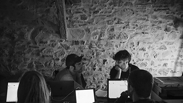 Màrius Sánchez y Jordi Évole, codirectores de 'No me llame Ternera'