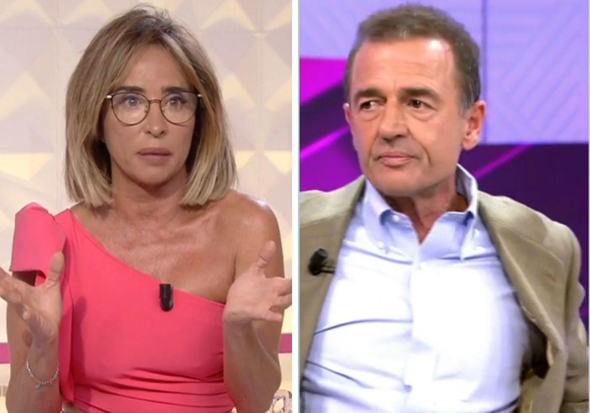 María Patiño, en 'Socialité'', y Alessandro Lequio, en 'Vamos a ver'