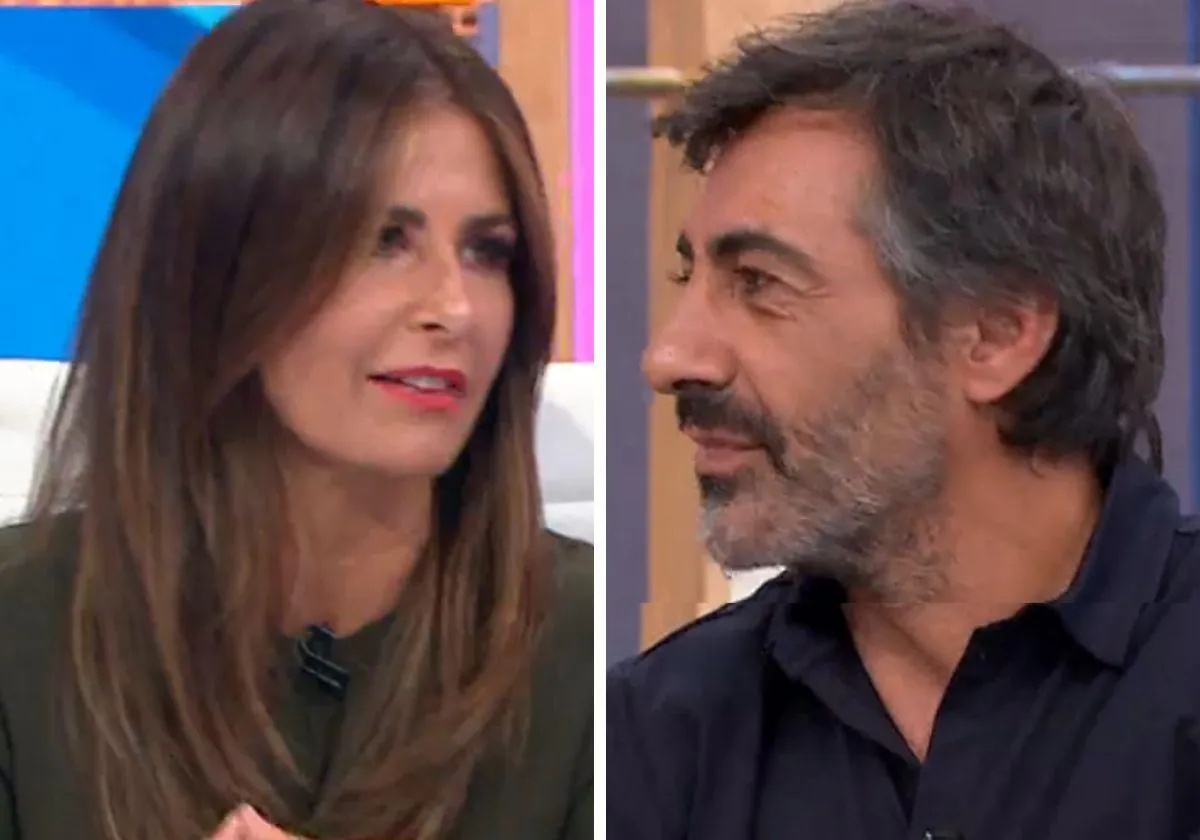 El frenazo de Nuria Roca a Juan del Val por un chascarrillo íntimo: «Como  te gusta a ti»