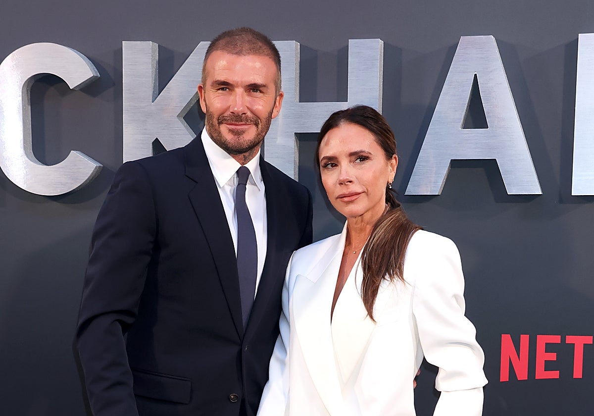 David Beckham y Victoria Adams