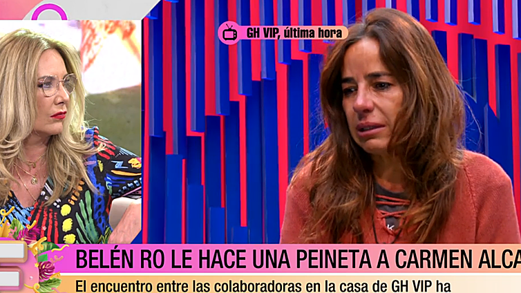 Una excolaboradora de 'Sálvame' acusa al programa de linchamiento mediático y manda un mensaje a Belén Esteban
