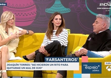 'Espejo Público', paralizado tras la «grave» acusación de Joaquín Torres a Cristina Tárrega: «Está tarada»