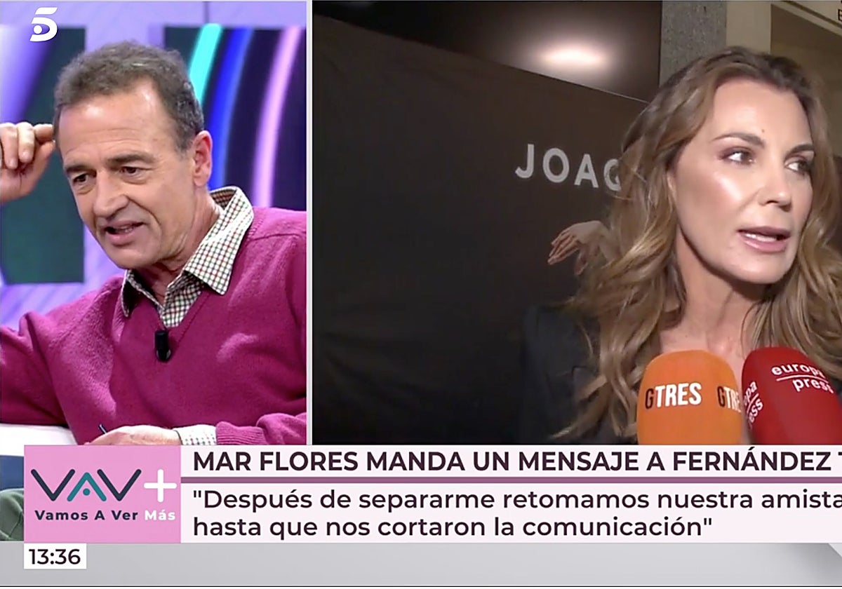 Alessandro Lecquio le dejó un 'recado' a Ana Rosa Quintana y su 'TardeAR' desde 'Vamos a ver'.