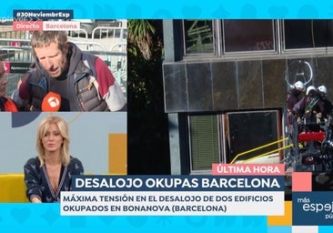 Un hombre se cuela en un directo, llama a Susanna Griso «desinformada» y Miquel Valls lo pone firme