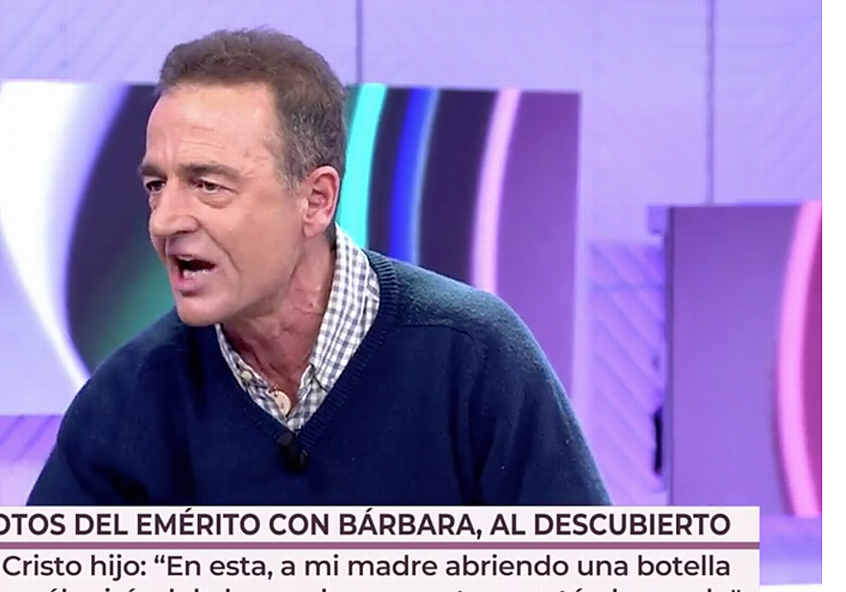 Alessandro Lecquio ha explotado en directo en 'Vamos a ver'.