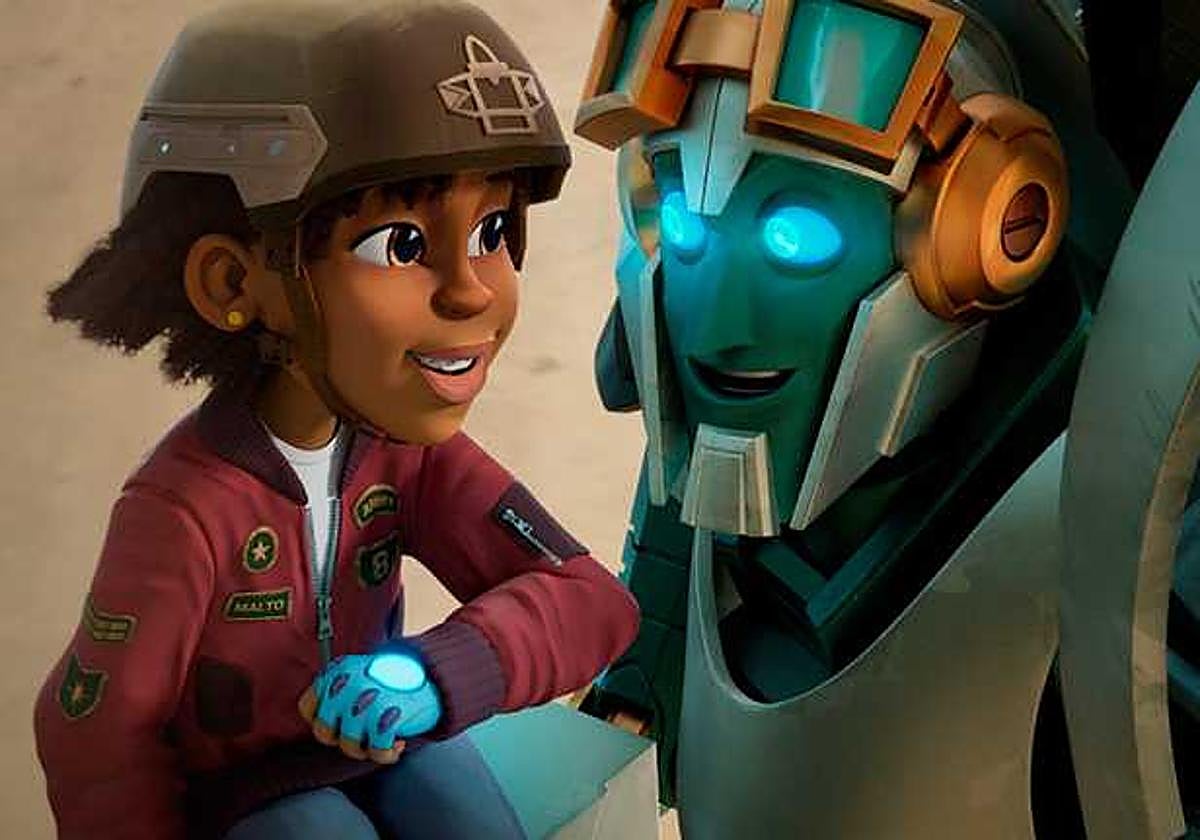 Imagen de la serie animada 'Transformers: La Chispa de la Tierra'