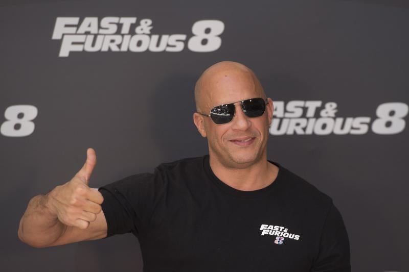 El actor estadounidense Vin Diesel