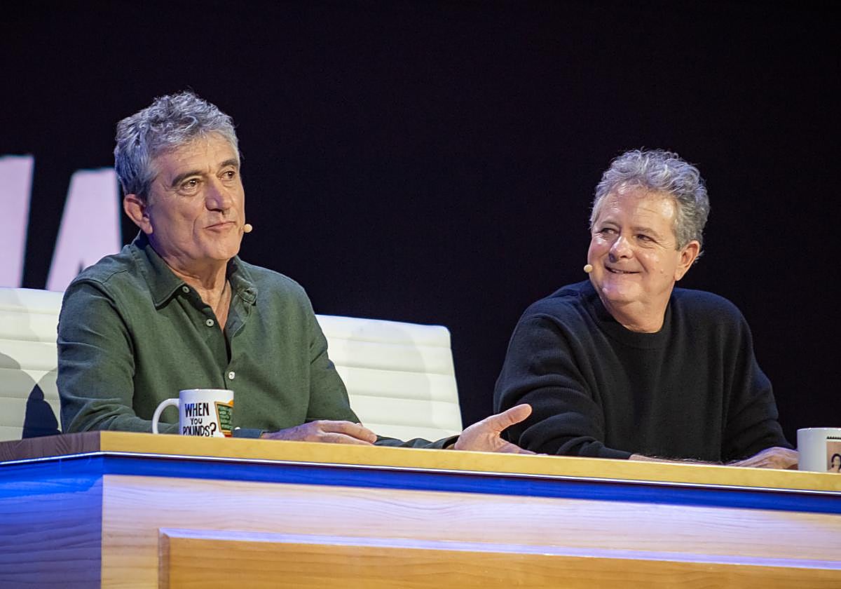 Guillermo Fesser y Juan Luis Cano