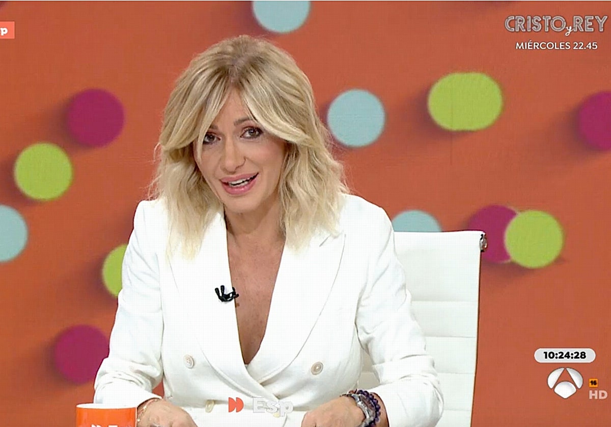 Susanna Griso no ha presentado este martes 'Espejo Público'.