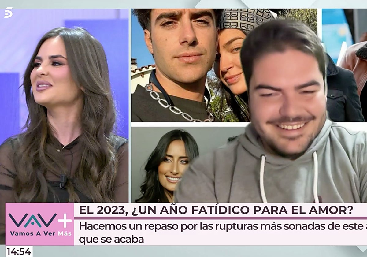 Alexia Rivas, colaboradora de 'Vamos a ver', ha metido la pata mientras hablaba.