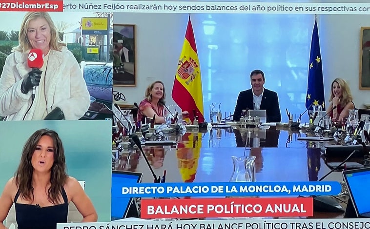 Imagen principal - Lorena García, presentadora de 'Espejo Público' le ha dejado un mensaje a su reportera.