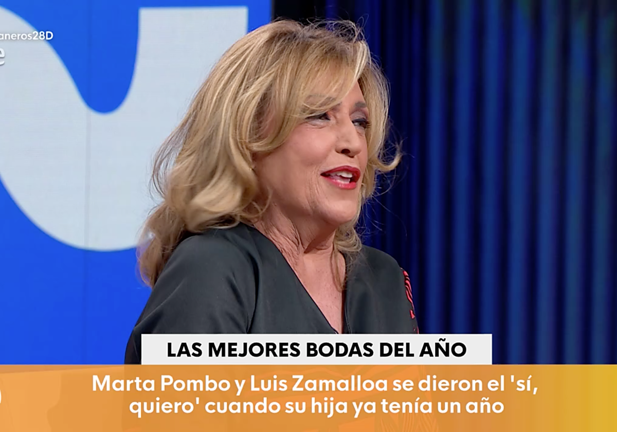 Lydia Lozano, en una de sus intervenciones en 'Mañaneros'.