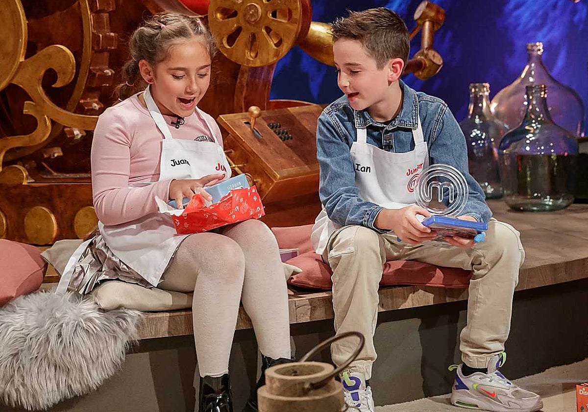 Ian y Juana, los últimos pequeños expulsados de 'MasterChef Junior 10'